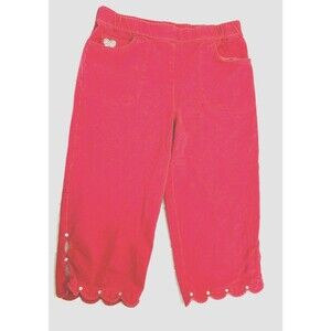 DREAM JEANNES BY QUACKER FACTORY WOMENS CAPRIS PANTS SIZE S